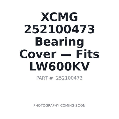 252100473 XCMG Bearing Covers