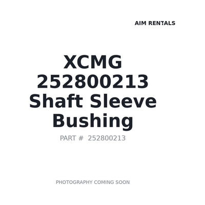 252800213 XCMG Shaft Sleeve