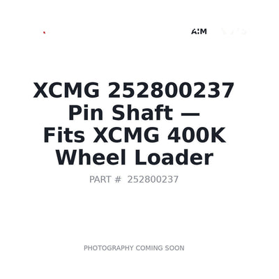 252800237 XCMG Pins