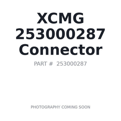 253000287 XCMG Connector