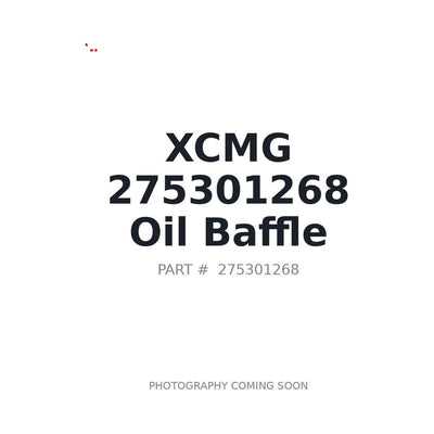 275301268 XCMG Oil Baffle