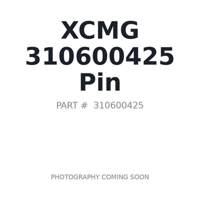 310600425 XCMG Pin