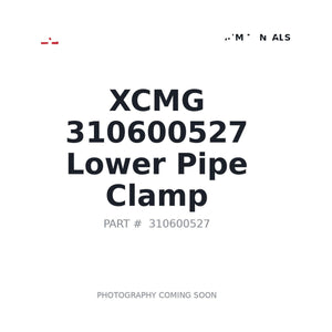 XCMG 310600527 Hose | Fits XCMG excavators | Stocked in BC, Ships Canada-Wide