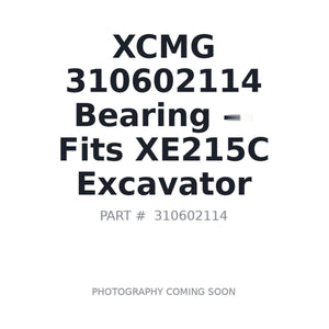XCMG 310602114 Bearings | Fits XCMG XE215C | Stocked in BC, Ships Canada-Wide