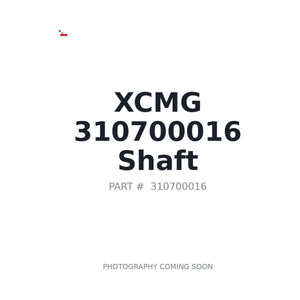 XCMG 310700016 Shaft | Fits XCMG XE215S | Stocked in BC, Ships Canada-Wide