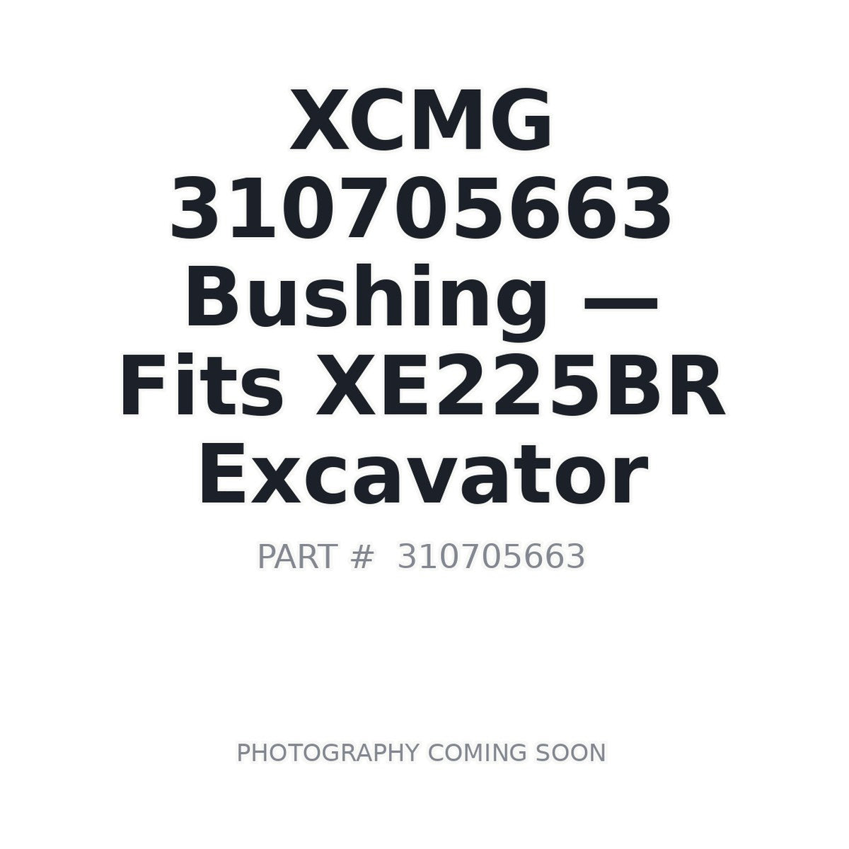 310705663 XCMG Bushings
