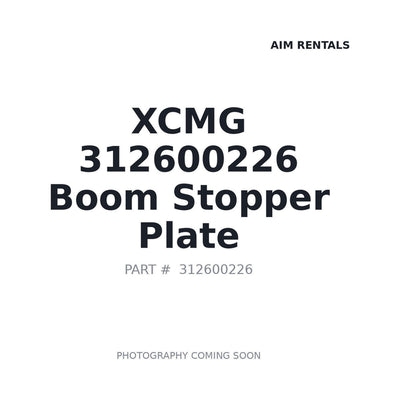 312600226 XCMG Engine Component