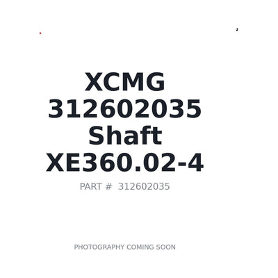 312602035 XCMG Shaft XE360.02-4