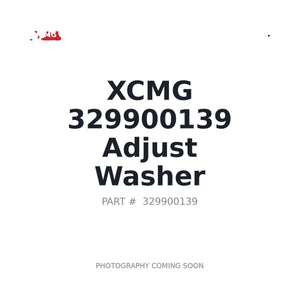 XCMG 329900139 Adjust Washer | Fits XCMG excavators | Stocked in BC, Ships Canada-Wide