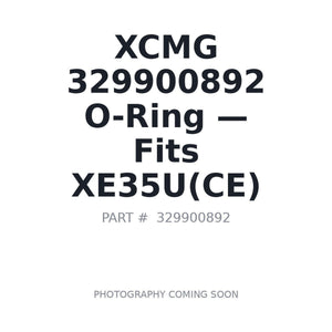 XCMG 329900892 Hydraulic Seals | Fits XCMG XE35U mini excavator | Stocked in BC, Ships Canada-Wide