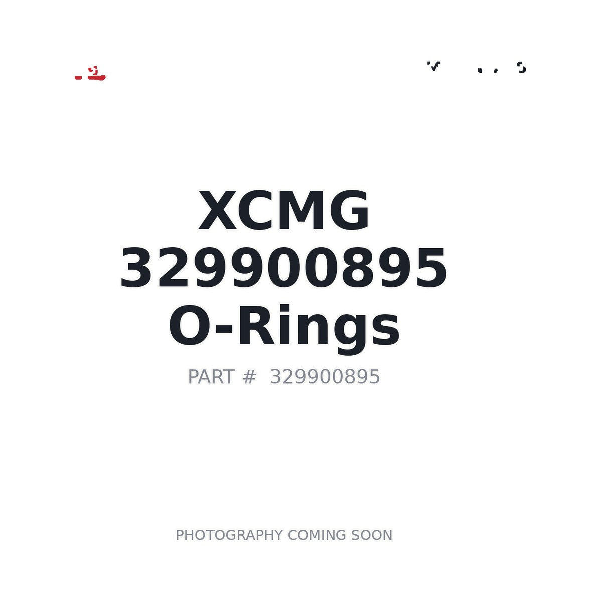 329900895 XCMG O-ring