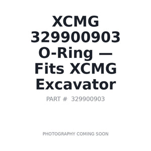 XCMG 329900903 O-rings | Fits XCMG excavators | Stocked in BC, Ships Canada-Wide