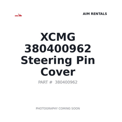 380400962 XCMG Steering Pin Cover