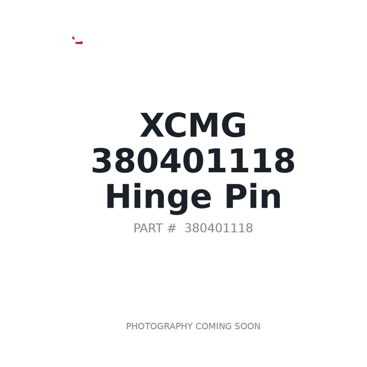 380401118 XCMG Hinge Pin