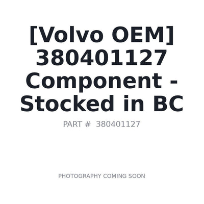 380401127 Volvo Component