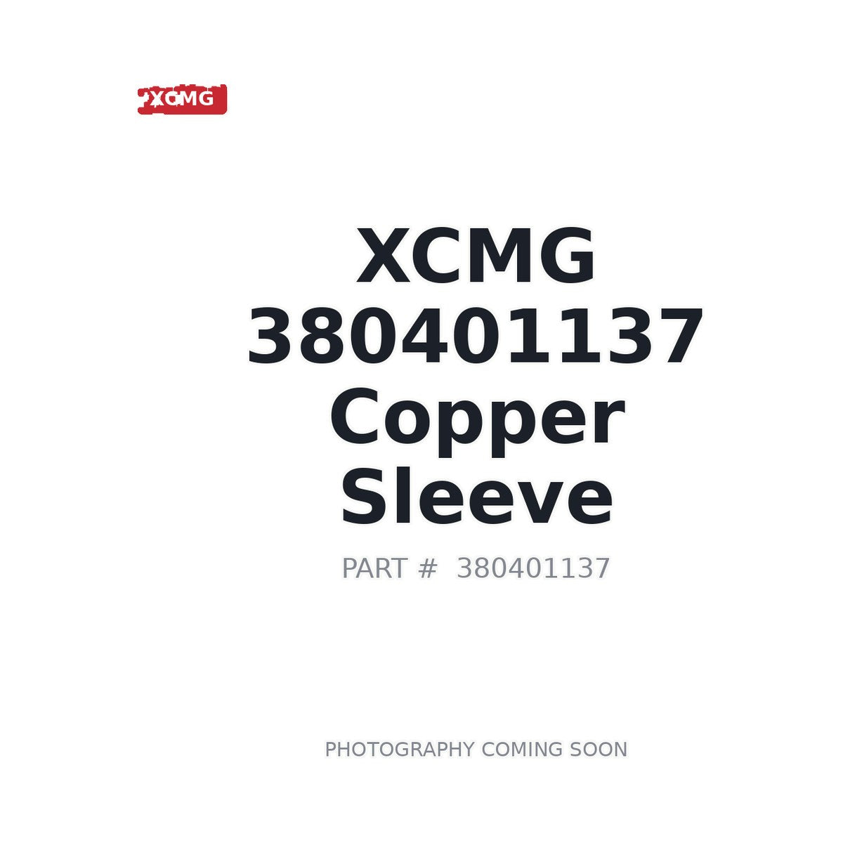 380401137 XCMG Copper Sleeve