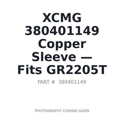 380401149 XCMG Bushings