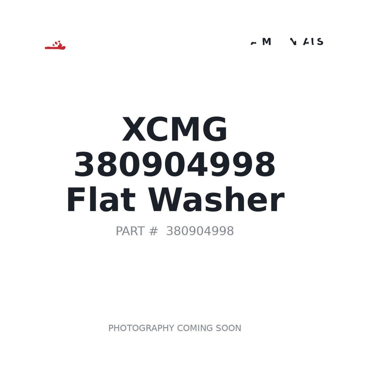 380904998 XCMG Flat Washer