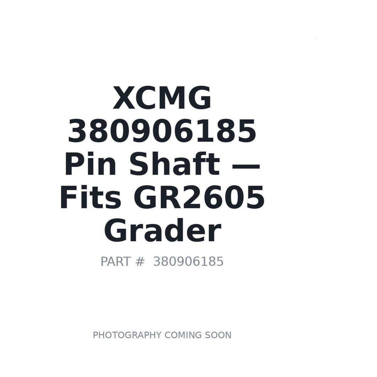 380906185 XCMG Pins