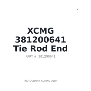 XCMG 381200641 Tie Rod End | Stocked in BC, Ships Canada-Wide