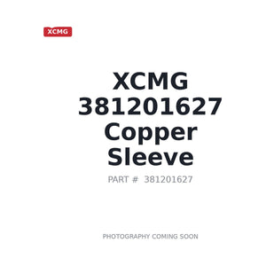 XCMG 381201627 Copper Sleeve | Stocked in BC, Ships Canada-Wide