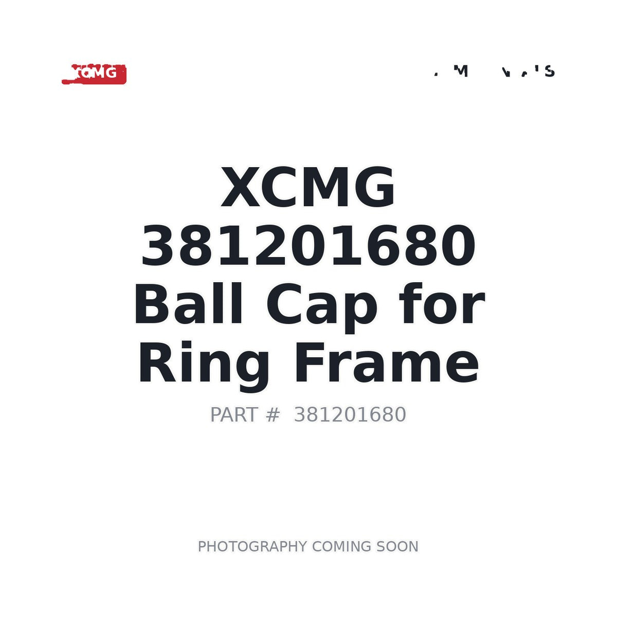 381201680 XCMG Ring Frame Component
