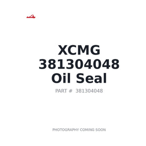 XCMG 381304048 Oil Seal | Stocked in BC, Ships Canada-Wide