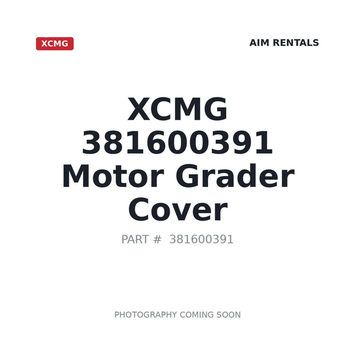 381600391 XCMG Cover