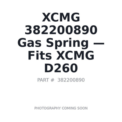 382200890 XCMG Gas Springs
