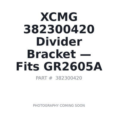 382300420 XCMG Heavy Equipment Engine Components