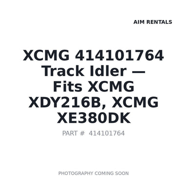 414101764 XCMG Track Idler - Fits XCMG XDY216B, XCMG XE380DK