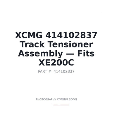 414102837 XCMG Track Tensioner Assemblies