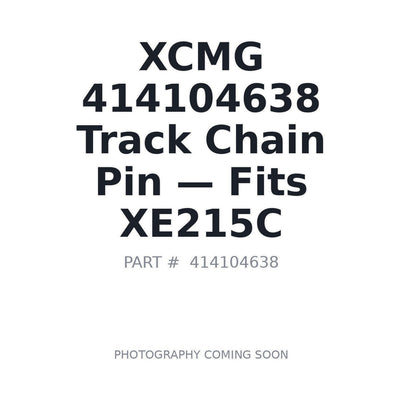 414104638 XCMG Track Pins
