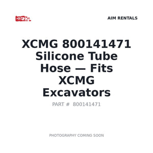 XCMG 800141471 Hoses | Stocked in BC, Ships Canada-Wide