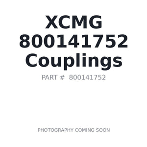 XCMG 800141752 Couplings | Fits XCMG XE210CU | Stocked in BC, Ships Canada-Wide