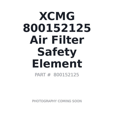 800152125 XCMG Air Filter