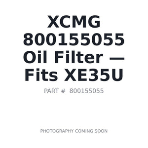 XCMG 800155055 Filters | Stocked in BC, Ships Canada-Wide