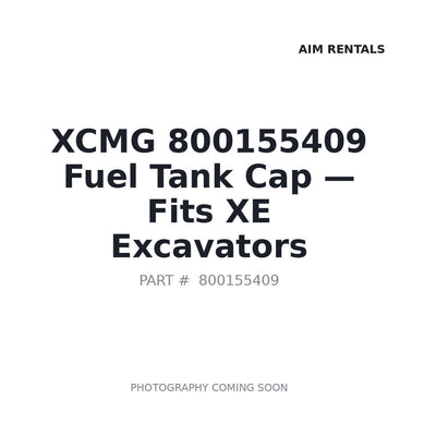800155409 XCMG Fuel Caps