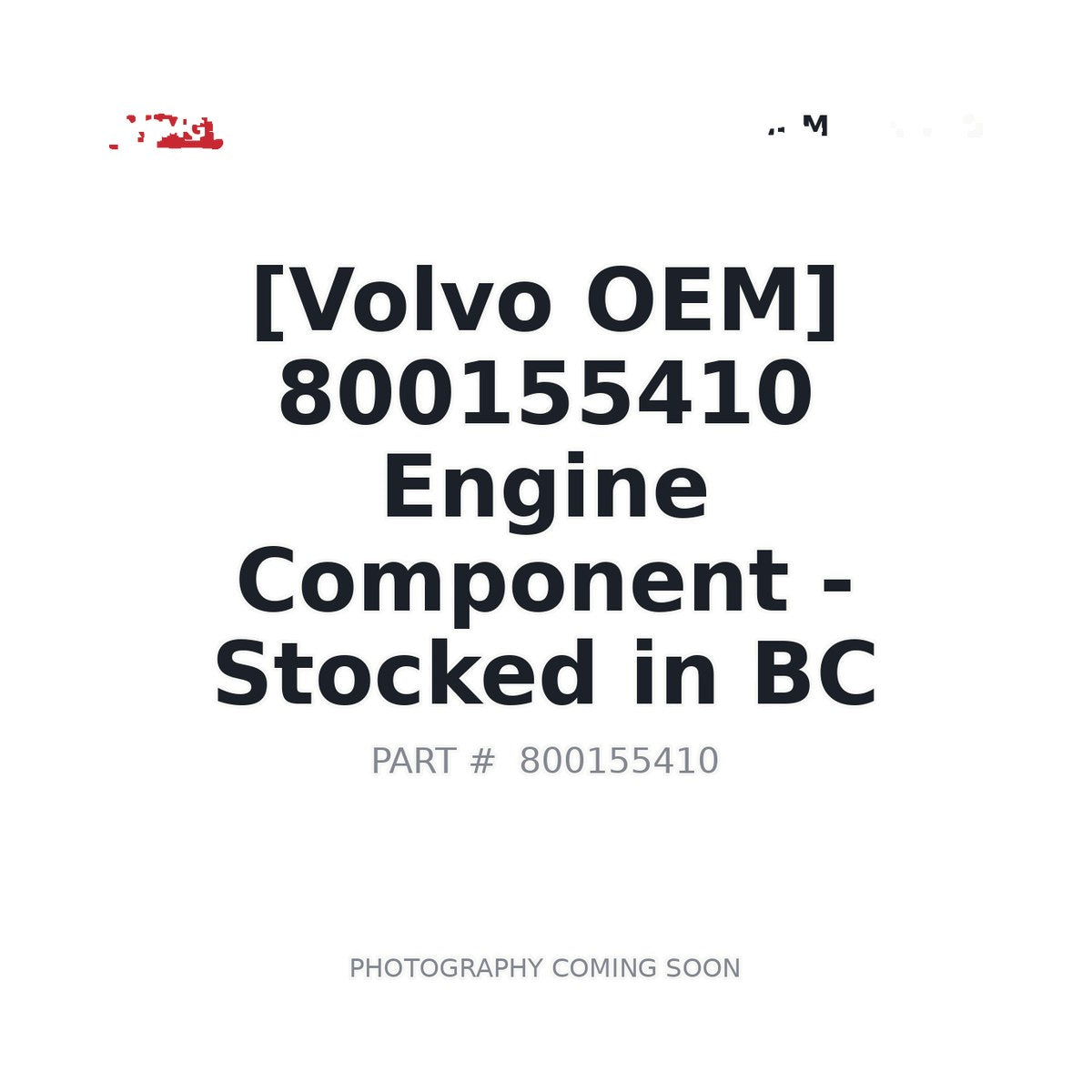 800155410 Volvo Engine