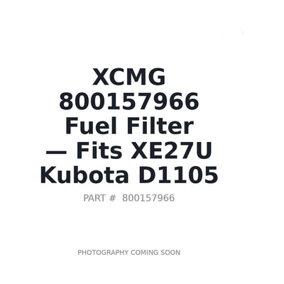 800157966 XCMG Filters
