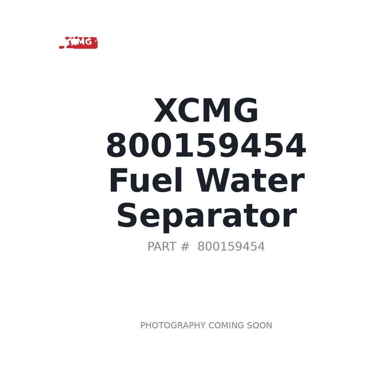 800159454 XCMG Fuel Filter