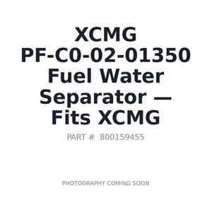 XCMG PF-C0-02-01350 Filters | Stocked in BC, Ships Canada-Wide