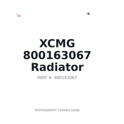 800163067 XCMG Radiator