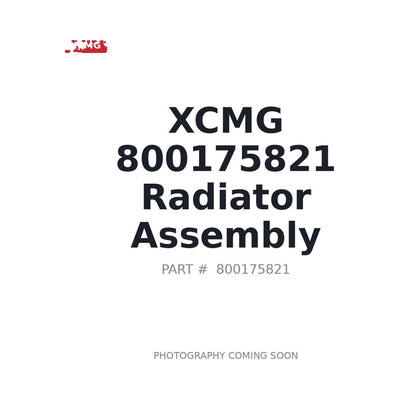 800175821 XCMG Radiator