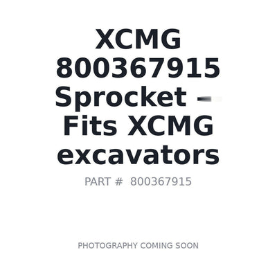 800367915 XCMG Sprockets