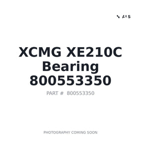 XCMG XE210C Excavator Bearing | Stocked in BC, Ships Canada-Wide