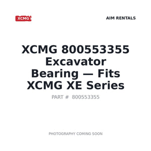XCMG 800553355 Bearings | Stocked in BC, Ships Canada-Wide