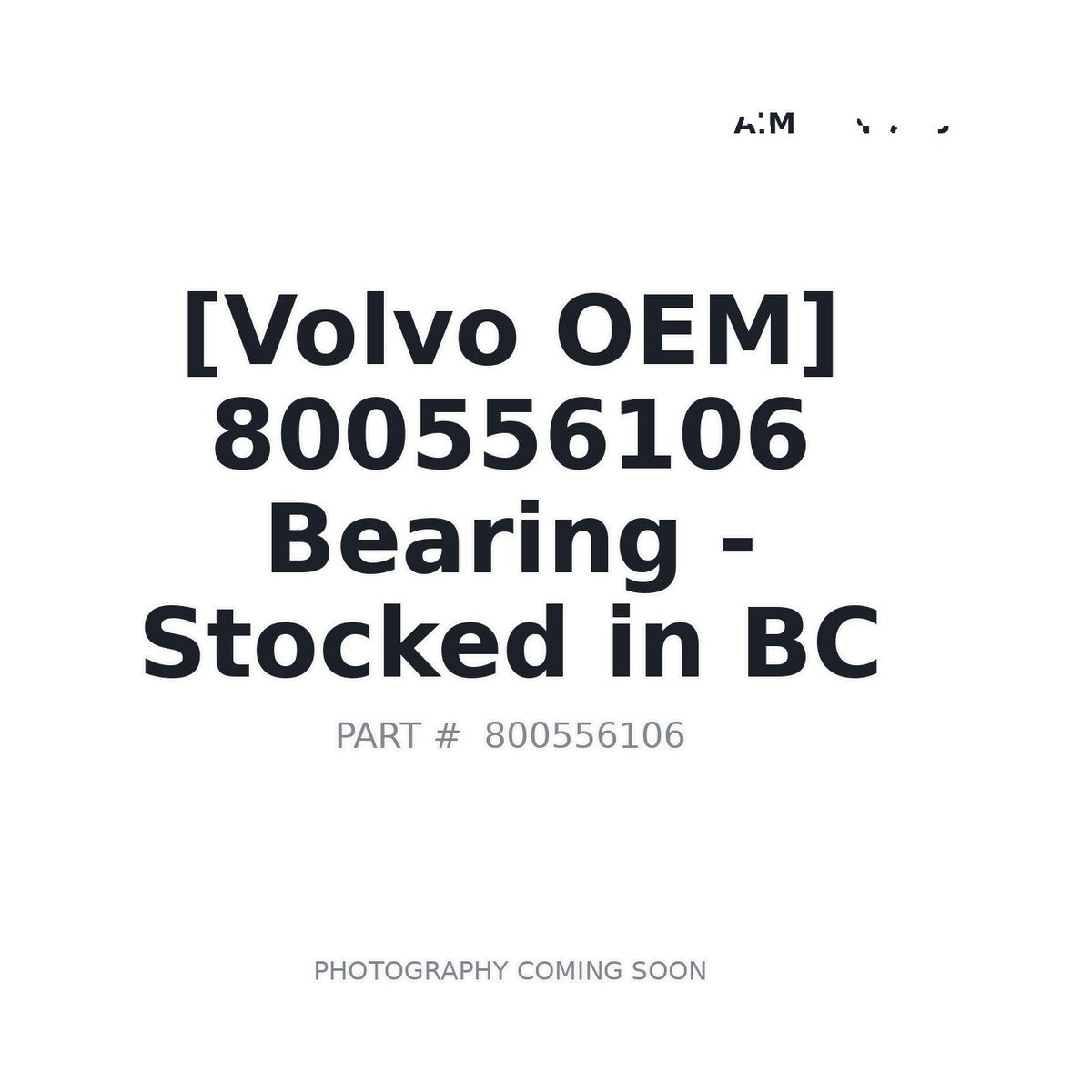 800556106 Volvo Driveline