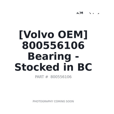 800556106 Volvo Driveline
