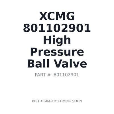 801102901 XCMG Ball Valve